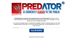 Desktop Screenshot of predatorsystem.com